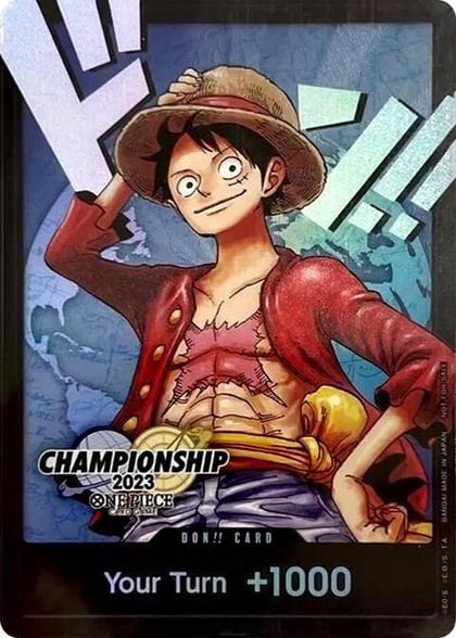 DON!! Card (Monkey.D.Luffy) (2023 World Championship Finals), One Piece Promotion Cards #561656