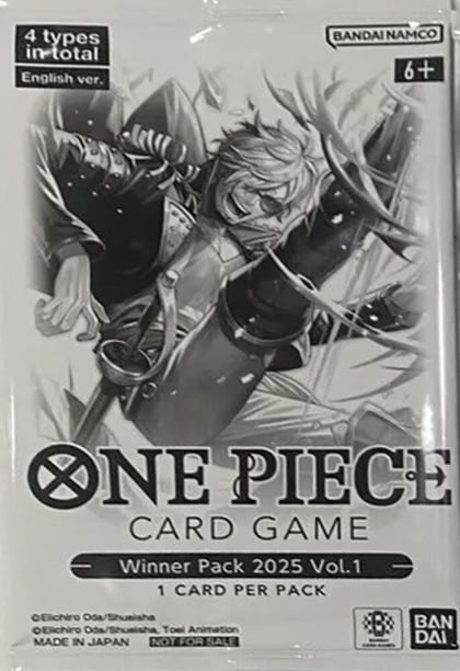 Winner Pack 2025 Vol. 1, One Piece Promotion Cards P609715