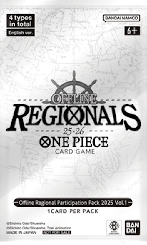 Offline Regional Participation Pack 2025 Vol. 1, One Piece Promotion Cards P619192