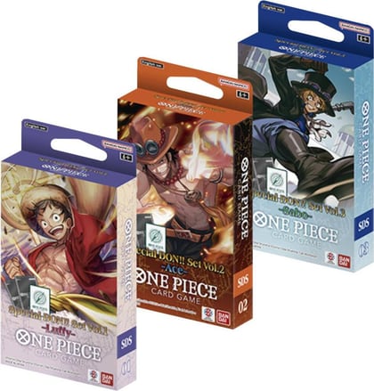 Special DON!! Set Vol. 1-3 [Set of 3], One Piece Promotion Cards P620144