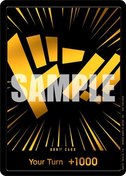 DON!! Card (Black and Gold), One Piece Promotion Cards #623626