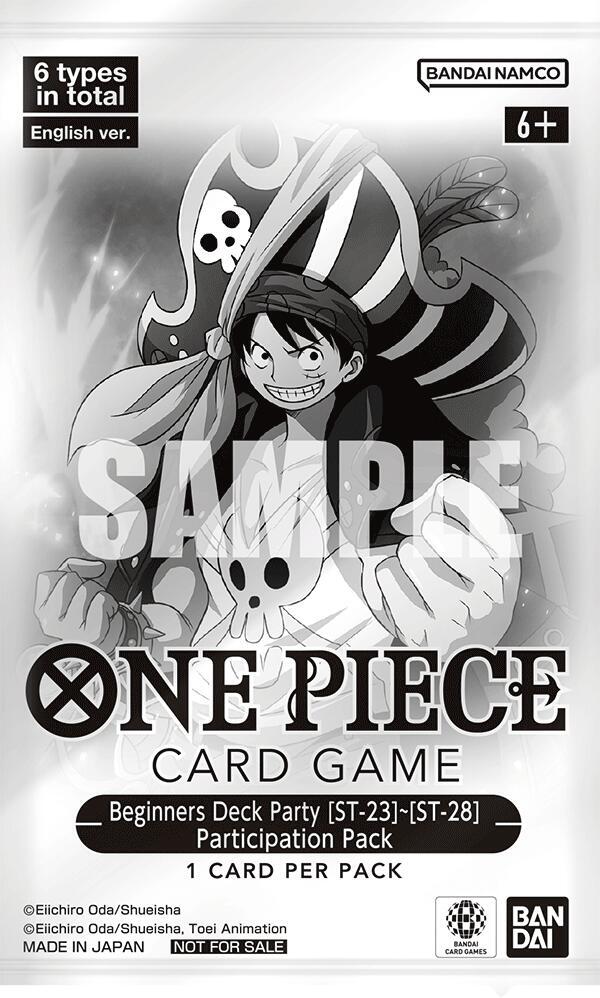 Beginners Deck Party [ST-23] - [ST-28] Participation Pack, One Piece Promotion Cards P636531