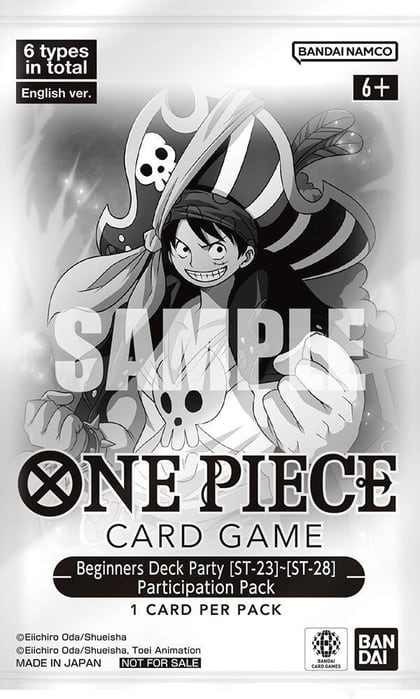 Beginners Deck Party [ST-23] - [ST-28] Participation Pack, One Piece Promotion Cards P636531