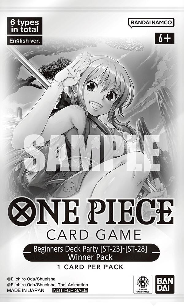 Beginners Deck Party [ST-23] - [ST-28] Winner Pack, One Piece Promotion Cards P636532