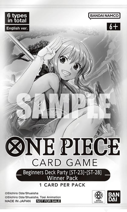 Beginners Deck Party [ST-23] - [ST-28] Winner Pack, One Piece Promotion Cards P636532