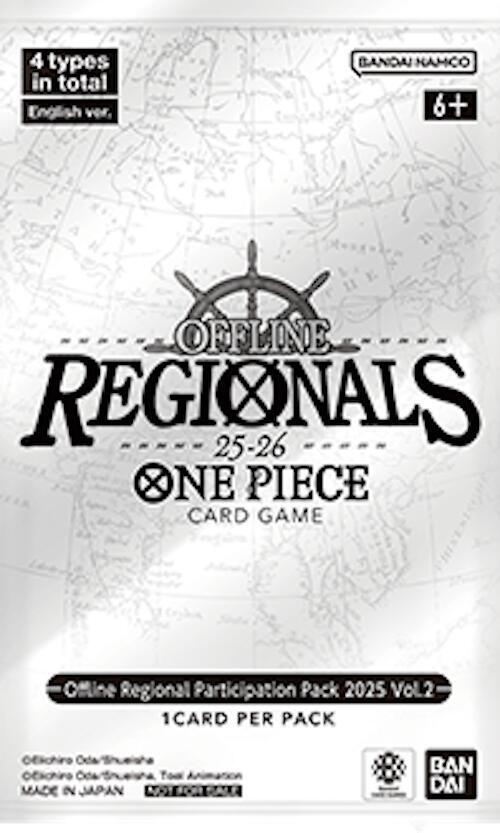 Offline Regional Participation Pack 2025 Vol. 2, One Piece Promotion Cards P646715