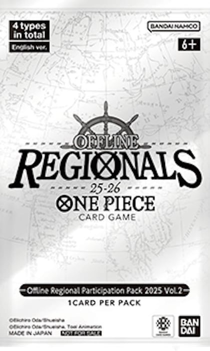 Offline Regional Participation Pack 2025 Vol. 2, One Piece Promotion Cards P646715