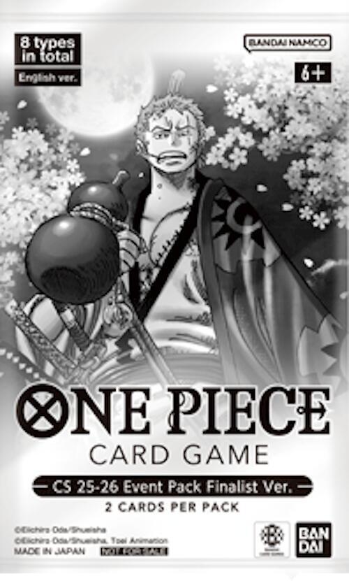 CS 25-26 Event Pack Finalist Ver., One Piece Promotion Cards P649662
