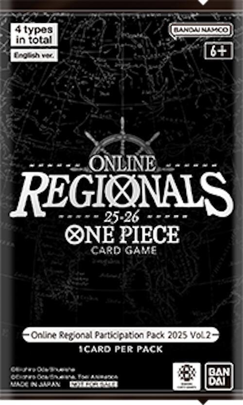 Online Regional Participation Pack 2025 Vol.2, One Piece Promotion Cards P649735