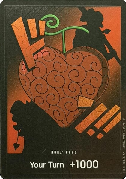DON!! Card (Op-Op Fruit) (Devil Fruits Collection Vol. 3), One Piece Promotion Cards #649751