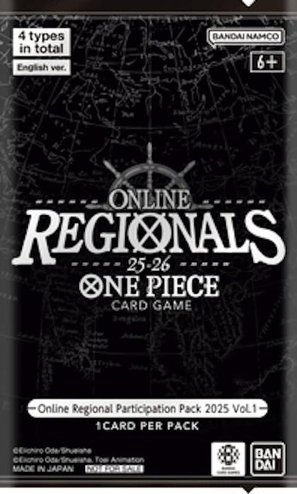 Online Regional Participation Pack 2025 Vol. 1, One Piece Promotion Cards P666567