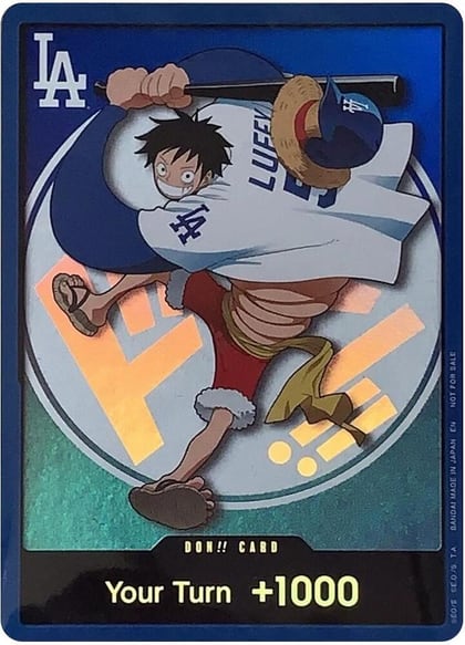 DON!! Card (LA Dodgers 2026 Promo), One Piece Promotion Cards #696699