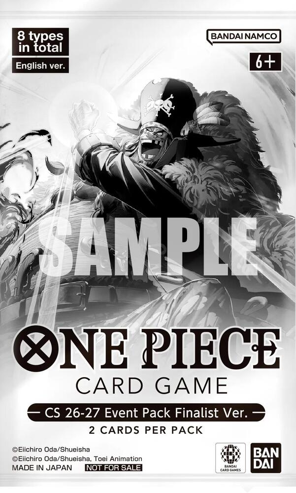 CS 26-27 Event Pack Finalist Ver., One Piece Promotion Cards P710256