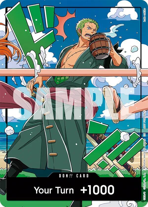 DON!! Card (World United) (Zoro), One Piece Promotion Cards #712744