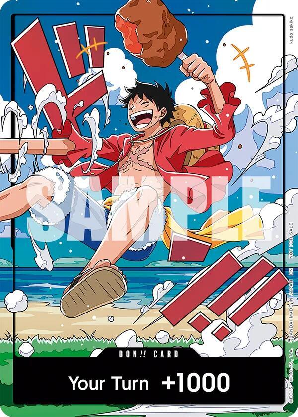 DON!! Card (World United) (Luffy), One Piece Promotion Cards #712745