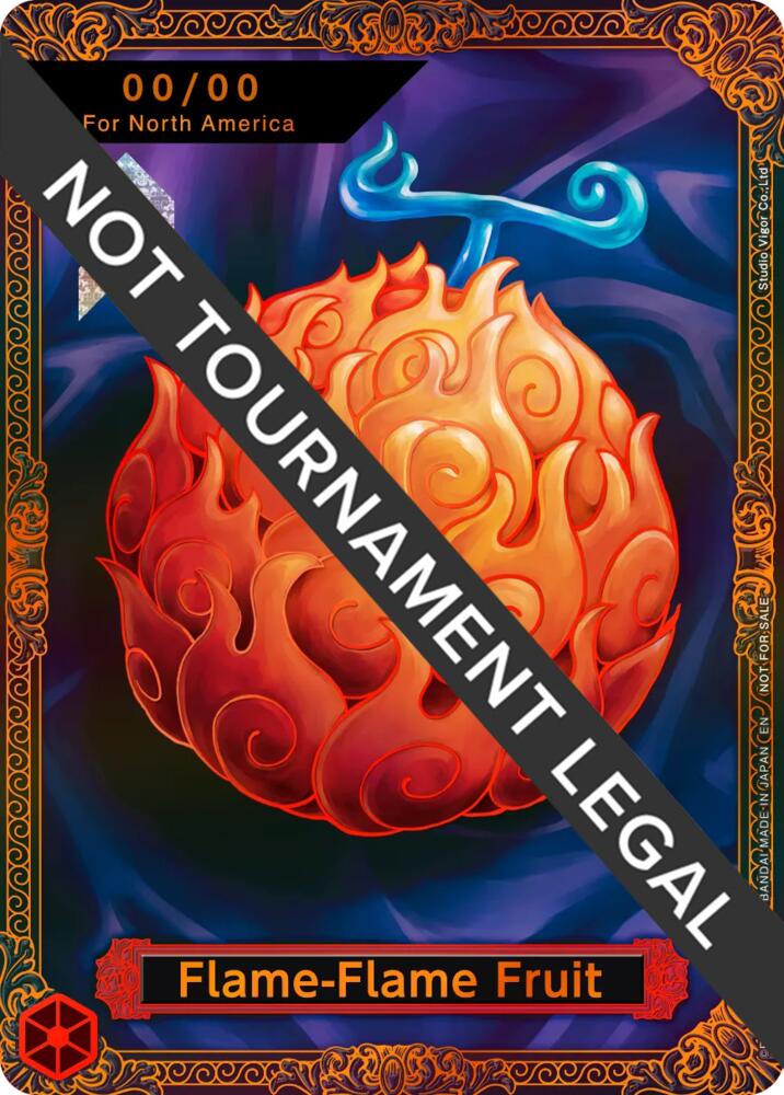 Flame-Flame Fruit Trophy Card (Flame-Flame Fruit Coliseum), One Piece Promotion Cards P719668