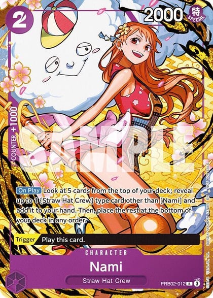 Nami (Welcome Pack 2026 Vol.1), One Piece Promotion Cards PRB02-012