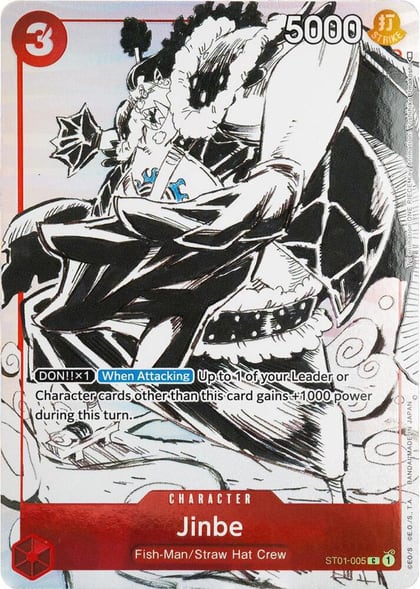 Jinbe (Gift Collection 2023), One Piece Promotion Cards ST01-005