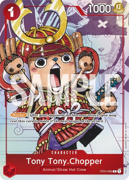 Tony Tony.Chopper - ST01-006 (Alternate Art), One Piece Promotion Cards ST01-006