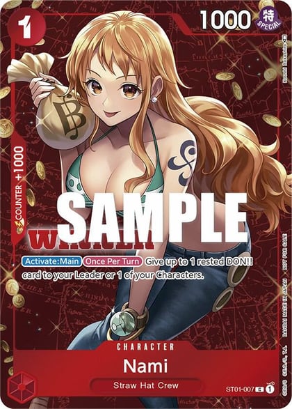 Nami (Tournament Pack Vol. 3) [Winner], One Piece Promotion Cards ST01-007