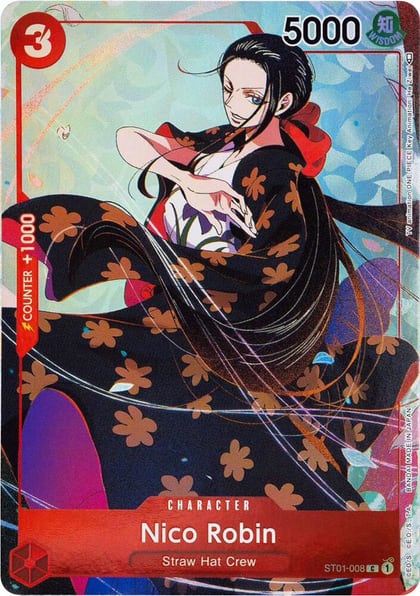 Nico Robin (Gift Collection 2023), One Piece Promotion Cards ST01-008
