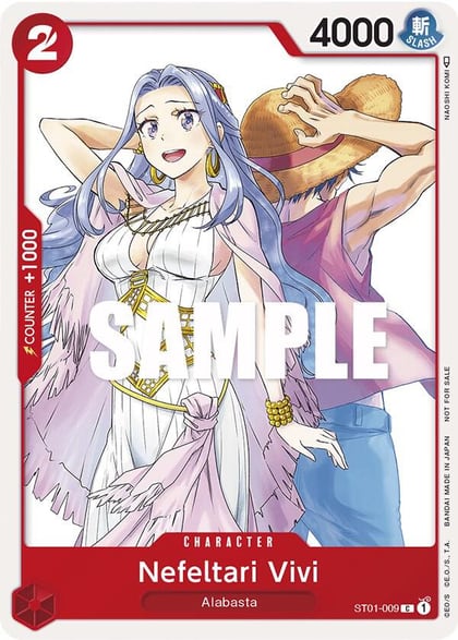 Nefeltari Vivi (OP-03 Pre-Release Tournament) [Participant], One Piece Promotion Cards ST01-009