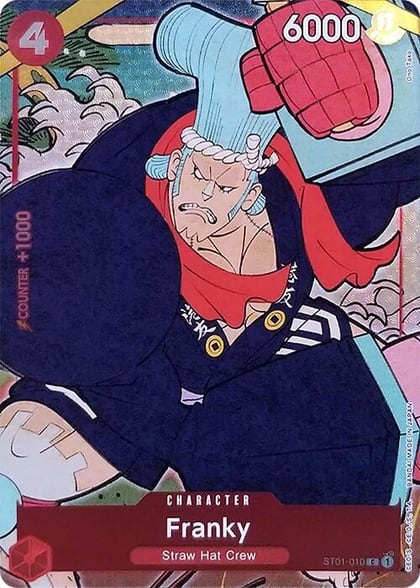Franky (English Version 1st Anniversary Set), One Piece Promotion Cards ST01-010