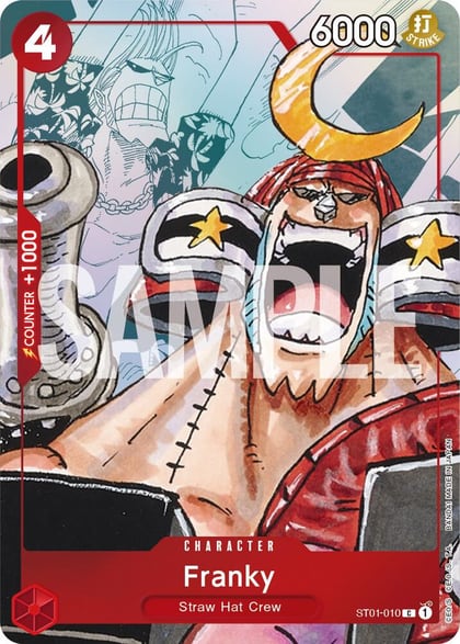 Franky - ST01-010 (Alternate Art), One Piece Promotion Cards ST01-010