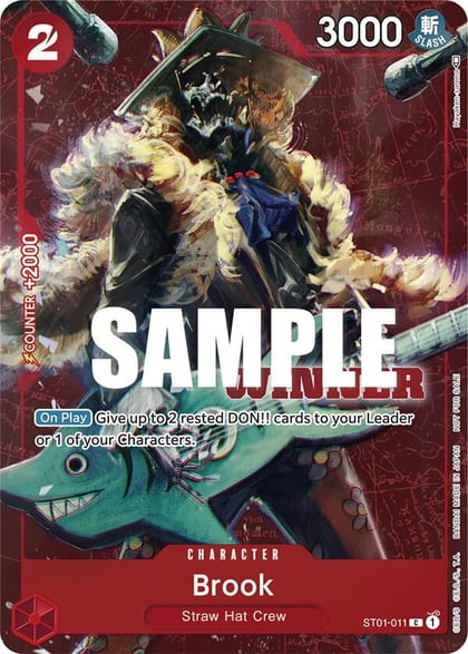 Brook (Winner Pack Vol. 4), One Piece Promotion Cards ST01-011