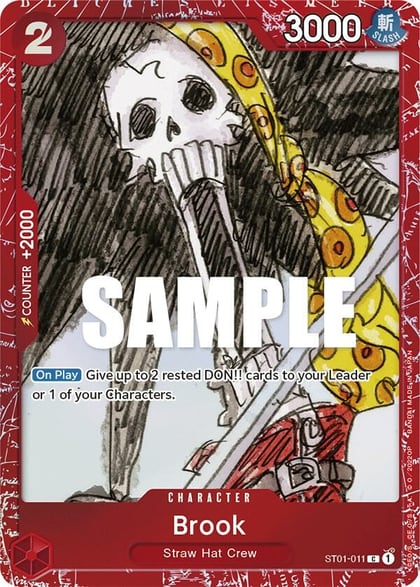 Brook (Premium Card Collection -ONE PIECE FILM RED Edition-), One Piece Promotion Cards ST01-011