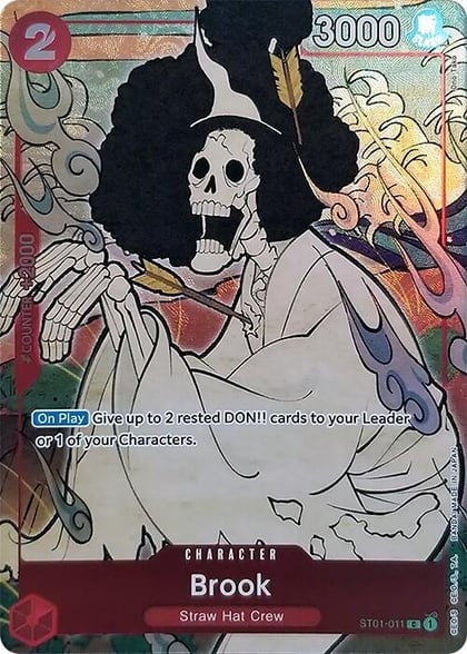 Brook (English Version 1st Anniversary Set), One Piece Promotion Cards ST01-011