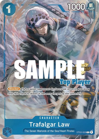 Trafalgar Law (CS 2023 Top Players Pack), One Piece Promotion Cards ST03-008