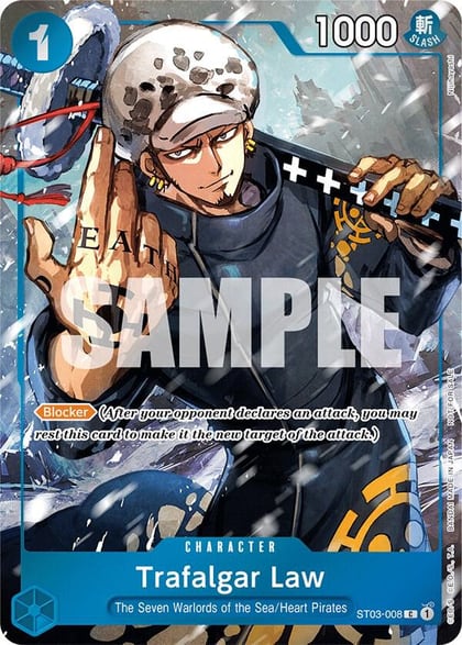 Trafalgar Law (Event Pack Vol. 3), One Piece Promotion Cards ST03-008