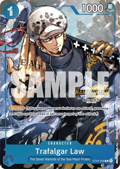 Trafalgar Law - ST03-008 (CS 2024 Event Pack), One Piece Promotion Cards ST03-008