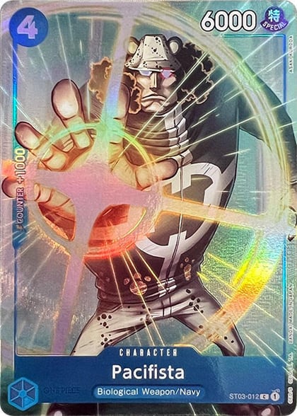 Pacifista (Premium Card Collection -Best Selection Vol. 1-), One Piece Promotion Cards ST03-012