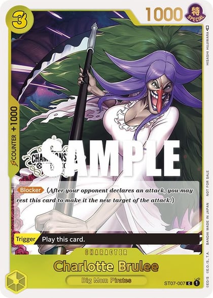 Charlotte Brulee (Store Championship 2023 Participation Pack Vol.1), One Piece Promotion Cards ST07-007