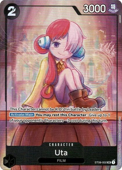 Uta - ST08-002 (Premium Card Collection -Uta-), One Piece Promotion Cards ST08-002