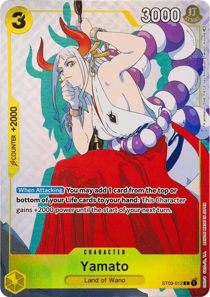 Yamato (Gift Collection 2023), One Piece Promotion Cards ST09-012
