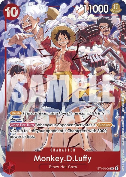 Monkey.D.Luffy (One Piece Day Dallas 2025), One Piece Promotion Cards ST10-006