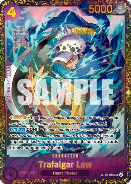 Trafalgar Law - ST10-010, One Piece Promotion Cards ST10-010