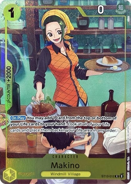 Makino (Premium Card Collection -Best Selection Vol. 3-), One Piece Promotion Cards ST13-012
