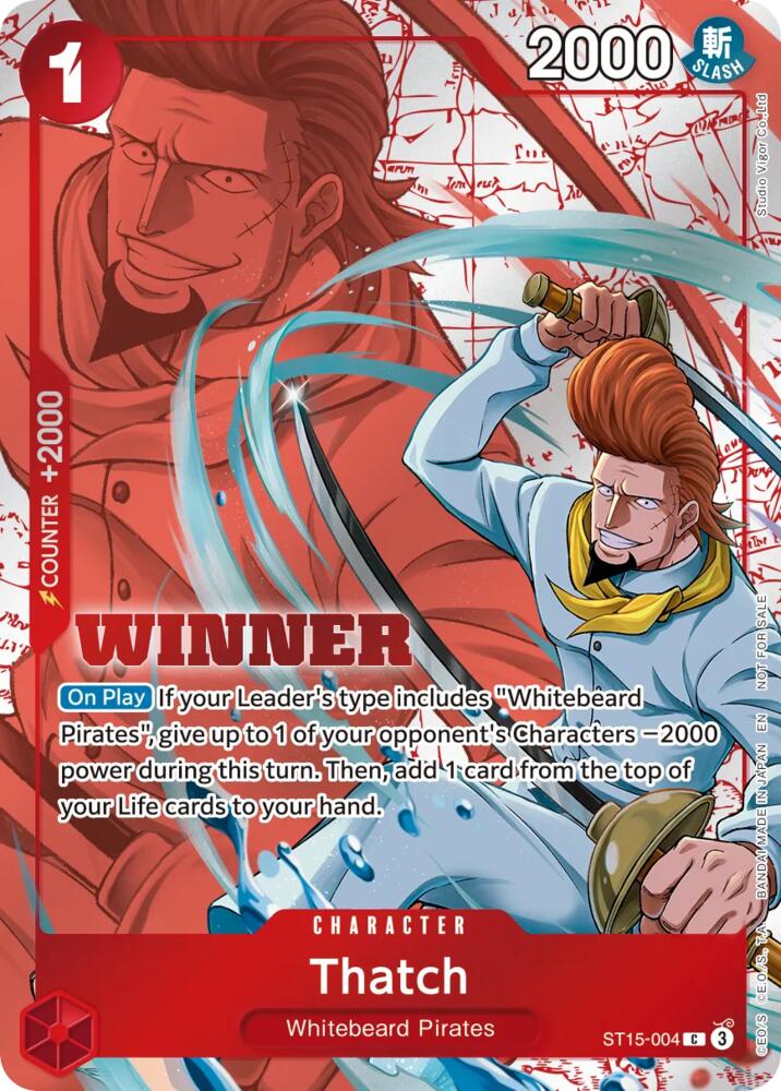 Thatch (Winner Pack 2026 Vol. 4), One Piece Promotion Cards ST15-004