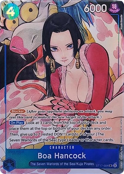 Boa Hancock (Illustration Box Vol.1), One Piece Promotion Cards ST17-004