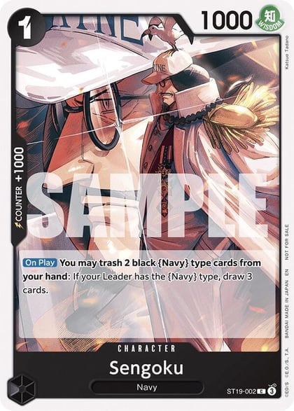 Sengoku (Tournament Pack 2025 Vol. 3), One Piece Promotion Cards ST19-002