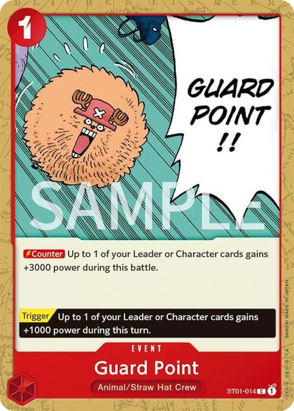 Guard Point, Revision Pack Cards ST01-014