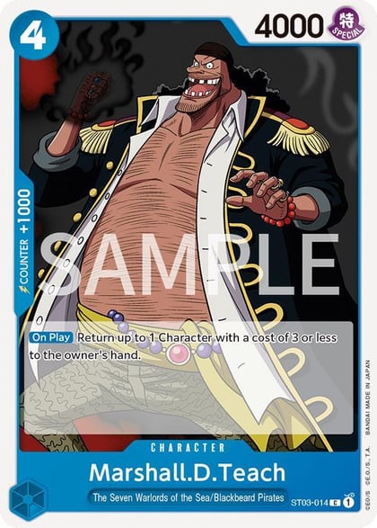 Marshall.D.Teach, Revision Pack Cards ST03-014