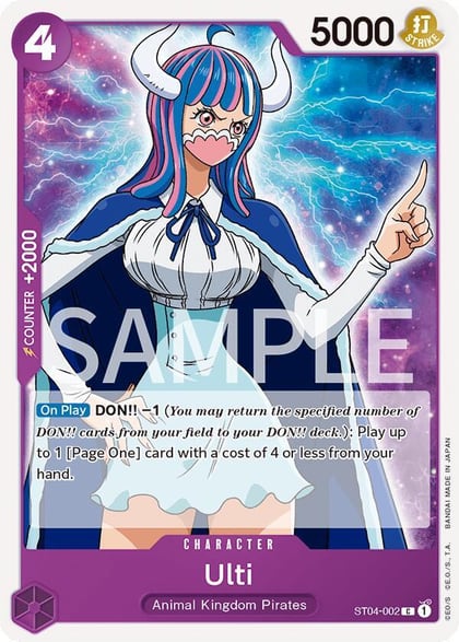Ulti, Revision Pack Cards ST04-002