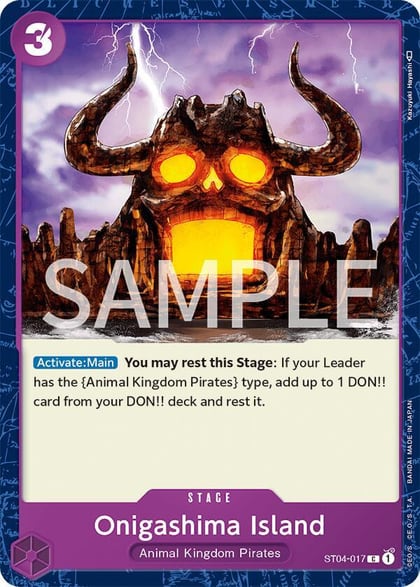 Onigashima Island, Revision Pack Cards ST04-017