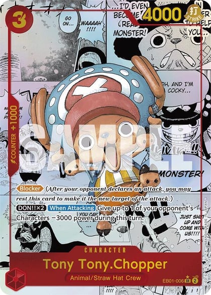 Tony Tony.Chopper (EB01-006) (Manga), Premium Booster -The Best- EB01-006