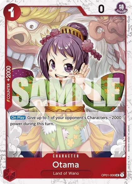 Otama (Jolly Roger Foil), Premium Booster -The Best- OP01-006